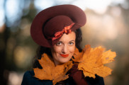 Príbeh fotografie: Jesenný portrét s bleskom