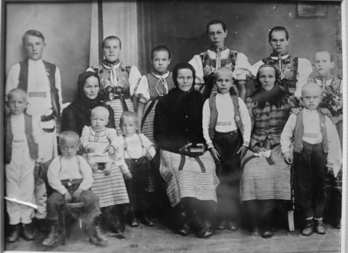 manželova babka so sestrami a deťmi