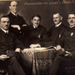 Upomínkové foto na sjezd dobrovolného hasičstva v Brně 5.7.1925