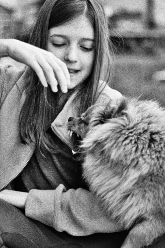 Dievča a pes