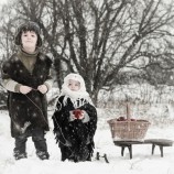 deti v zime