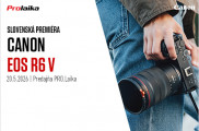 Slovenská premiéra Canon EOS R6 V v PRO.Laika