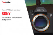 Prezentácia fotoaparátov a objektívov Sony