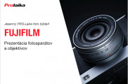 Prezentácia fotoaparátov a objektívov Fujifilm