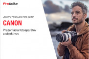 Prezentácia fototechniky Canon