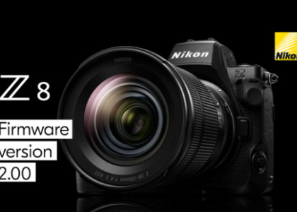 Nikon Z8 dostáva novú aktualizáciu firmvéru