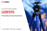 Prezentácia statívov LeoFoto