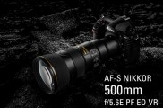 Nový superteleobjektív AF-S NIKKOR 500 mm f/5,6E PF ED VR kompatibilný s formátom Nikon FX.