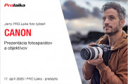 Prezentácia fototechniky Canon