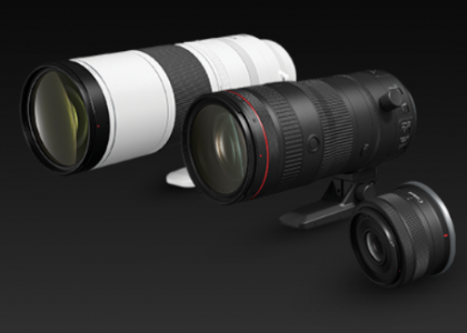 Canon predstavuje tri nové objektívy RF
