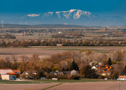S polarizačným filtrom na Devínskej kobyle