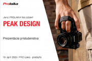 Prezentácia fotopríslušenstva Peak Design