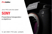 Prezentácia fototechniky Sony