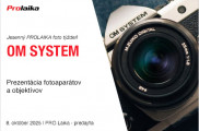 Prezentácia fototechniky OM System