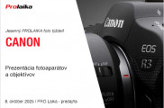 Prezentácia fototechniky Canon