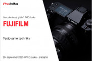 Workshop Videotvorba s Fujifilm X a GFX