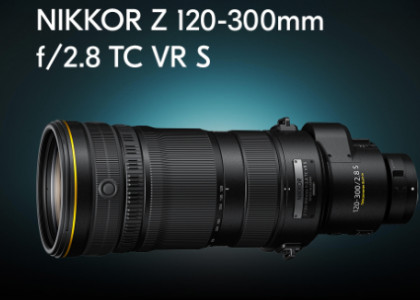 Nikon vyvíja NIKKOR Z 120-300mm f/2.8 TC VR S so vstavaným telekonvertorom