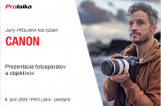 Prezentácia fototechniky Canon