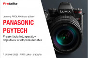 Prezentácia fototechniky Panasonic a PGYTECH
