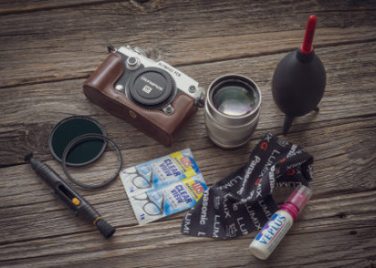 Základné príslušenstvo k prvému fotoaparátu