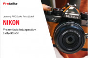 Prezentácia fototechniky Nikon
