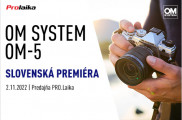 Slovenská premiéra OM System OM-5 v PRO.Laika