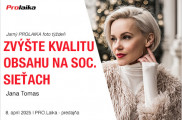 Jana Tomas: Zvýšte kvalitu svojho obsahu na soc. siete s produktami Canon