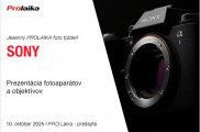 Prezentácia fototechniky Sony