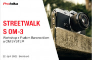 Streetwalk s Rudom Baranovičom a OM System OM-3