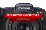 Predstavenie Canon EOS RP