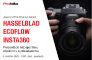 Prezentácia značiek Hasselblad, EcoFlow a Insta360