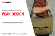 Prezentácia fotopríslušenstva Peak Design
