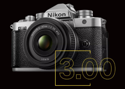 Nikon uvádza veľkú aktualizáciu firmvéru verzie 3.00 pre model Z f