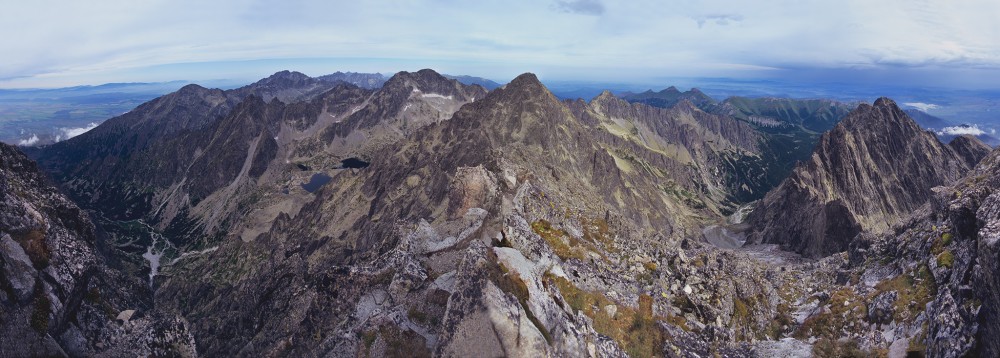 Pano z Lomnického štítu