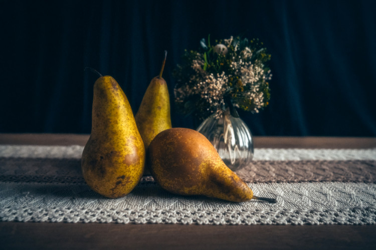 Zátišie s hruškami
