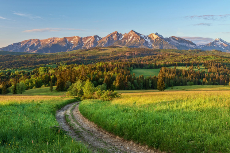 Belianské Tatry v Júni.