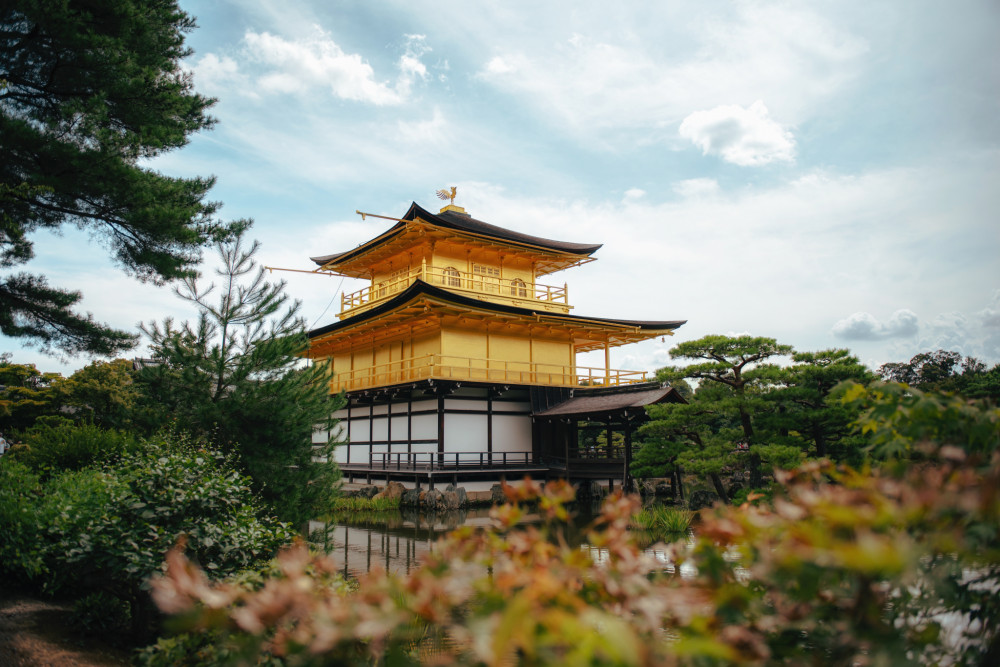 Zlatý pavilón (Kinkaku-ji)