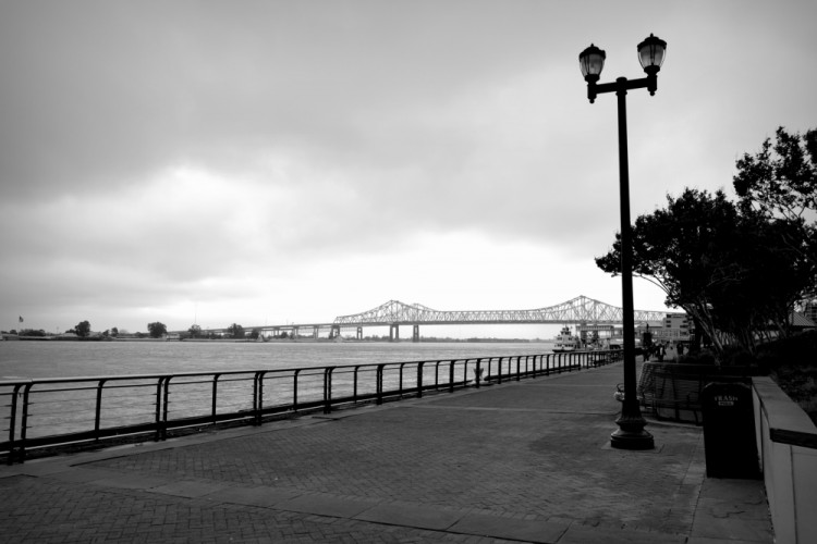 Mississippi river in New Orleans