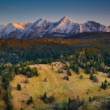 Belianske Tatry z Osturne.