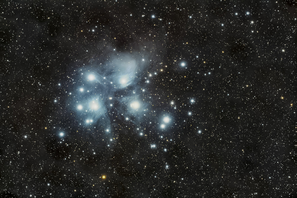 Plejády, M 45