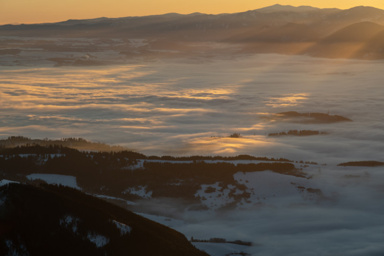 ranný východ slnka