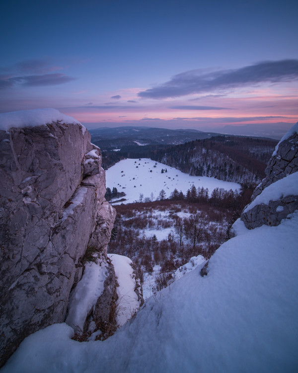 Vyšehrad po západe...