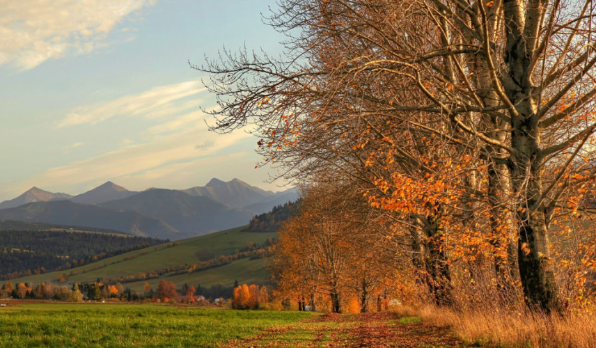 Krajina, Tatry, Jeseň