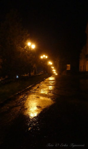 Nočný dážď