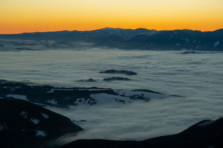 ranný východ slnka