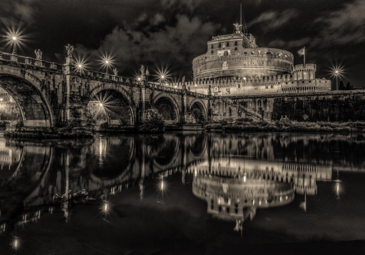 ponte S. Angelo (most anjelsky - anjelsky hrad)