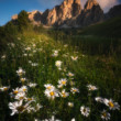 Ráno v Passo Gardene