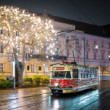 vianočná historická električka