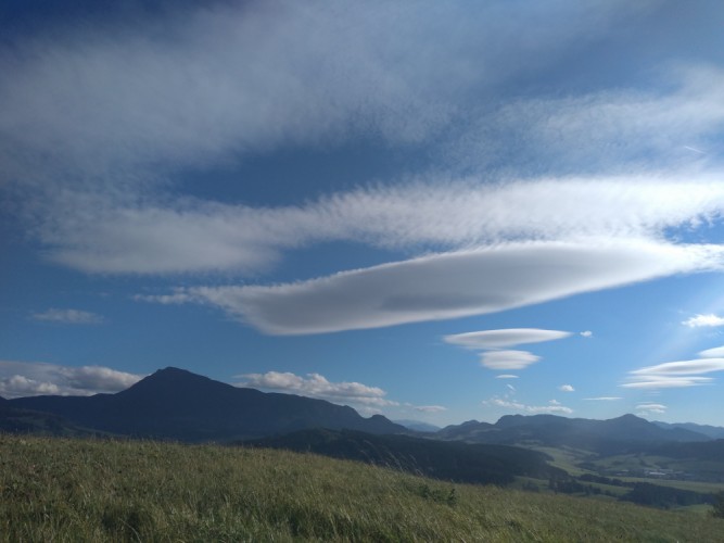 "UFO" mrak nad Oravou