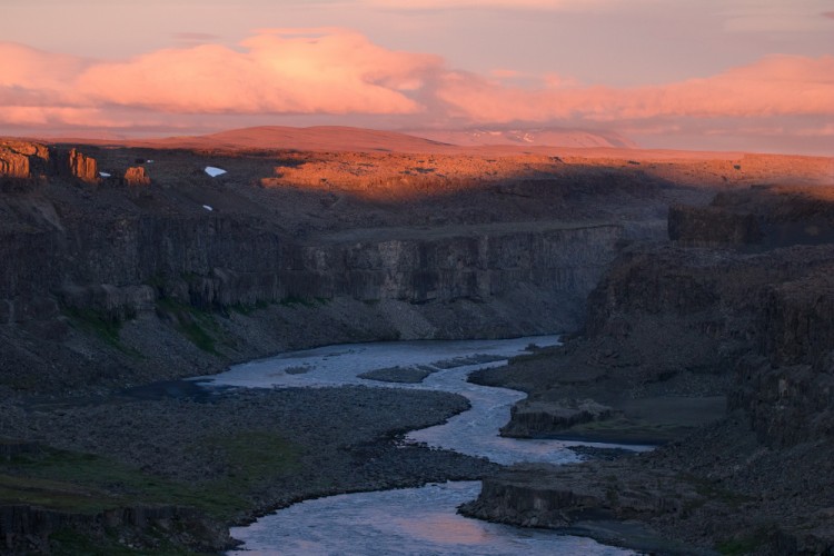 Kaňon Jökulsárgljúfur